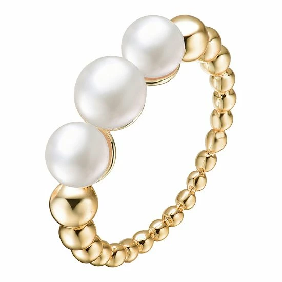 Cheapest ๐งจ Unbranded 14k Gold Over Sterling Silver Freshwater Cultured Pearl Ring ๐ - Image 2