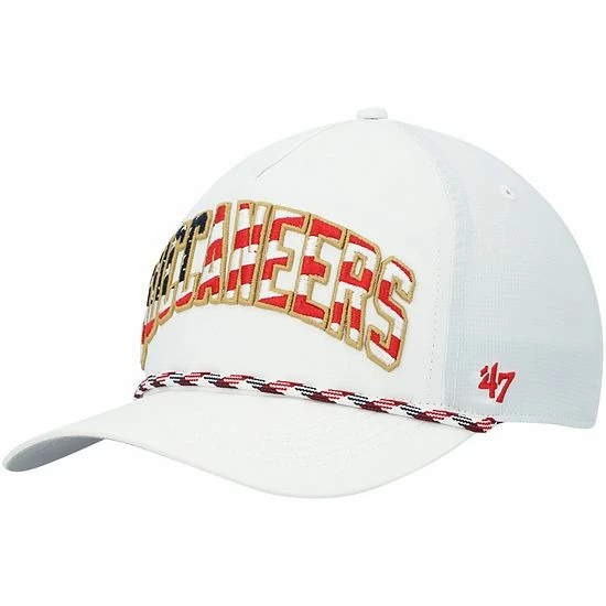 Discount ๐ Unbranded Men's '47 White Tampa Bay Buccaneers Hitch Stars And Stripes Trucker Adjustable Hat โ