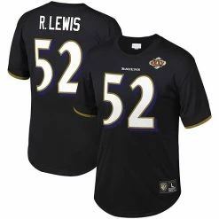 Brand new 👏 Unbranded Men's Mitchell & Ness Ray Lewis Black Baltimore Ravens Retired Player Name & Number Mesh Top 👏
