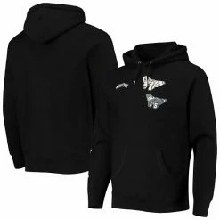 Wholesale 😉 Unbranded Men's Black Brooklyn Nets NBA X Sue Tsai Pullover Hoodie 🎁