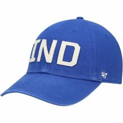 Promo 🤩 Unbranded 👩 Women's '47 Royal Indianapolis Colts Finley Clean Up Adjustable Hat 😀