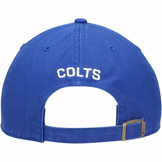 Promo 🤩 Unbranded 👩 Women's '47 Royal Indianapolis Colts Finley Clean Up Adjustable Hat 😀 - Image 5