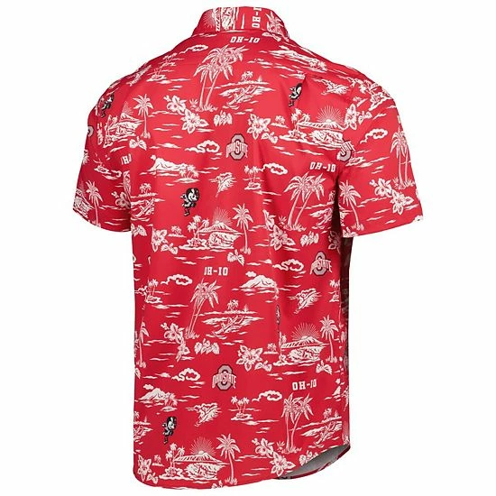 Hot Sale ๐งจ Unbranded Men's Reyn Spooner Scarlet Ohio State Buckeyes Classic Button-Down ๐ Shirt โค๏ธ - Image 4