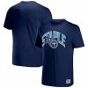 Best reviews of 🤩 Unbranded Men's NFL X Navy Tennessee Titans Logo Lockup T-Shirt 🎁
