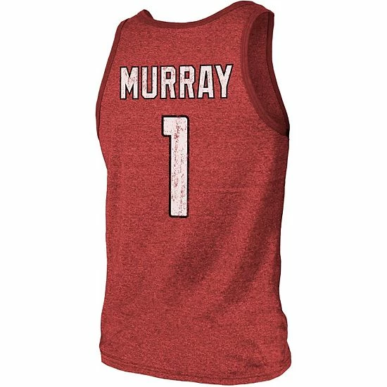 New 🥰 Unbranded Men's Fanatics Branded Kyler Murray Cardinal Arizona Cardinals Name & Number Tri-Blend Tank Top 🔔 - Image 3