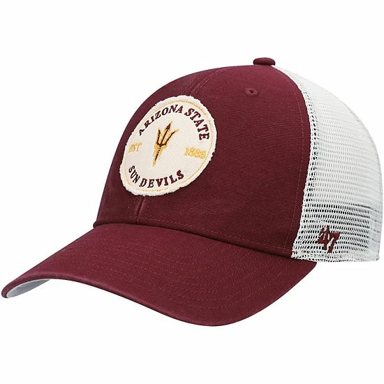Cheapest ๐ Unbranded Men's '47 Maroon Arizona State Sun Devils Howell MVP Trucker Snapback Hat โญ