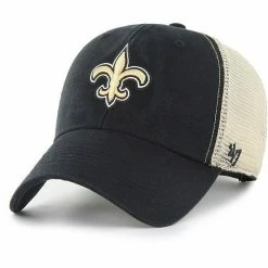 Best Sale ✔️ Unbranded Men's '47 Black New Orleans Saints Flagship MVP Snapback Hat 😍