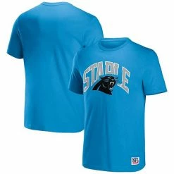 Best Pirce 👏 Unbranded Men's NFL X Staple Blue Carolina Panthers Logo Lockup T-Shirt ⭐