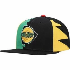 Best Pirce ✨ Unbranded Men's Mitchell & Ness Black LA Galaxy Historic Logo Since '96 Jersey Hook Snapback Hat ⭐