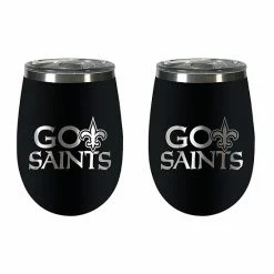 Flash Sale 🌟 Unbranded New Orleans Saints Wine Tumbler Set ✔️