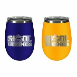 Budget ⌛ Unbranded Minnesota Vikings Wine Tumbler Set ✨