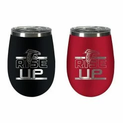 Deals 🛒 Unbranded Atlanta Falcons Wine Tumbler Set 🔔