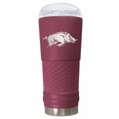 Best Pirce ⌛ Unbranded NCAA Arkansas Razorbacks NCAA 24oz Color Blitz Draft Tumbler 👏