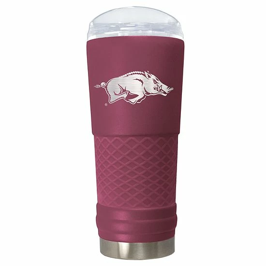 Best Pirce ⌛ Unbranded NCAA Arkansas Razorbacks NCAA 24oz Color Blitz Draft Tumbler 👏