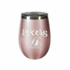 Promo 😉 Unbranded Los Angeles Lakers 12 Oz. Rose Gold Wine Tumbler 🌟