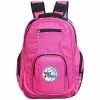 Cheap 🔔 Unbranded Philadelphia 76ers Premium Laptop 🎒 Backpack 76r Pink ⌛