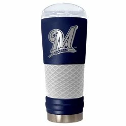 Promo 🛒 Unbranded Milwaukee Brewers 24-oz. Vacuum Insulated Stainless Steel Tumbler 👍