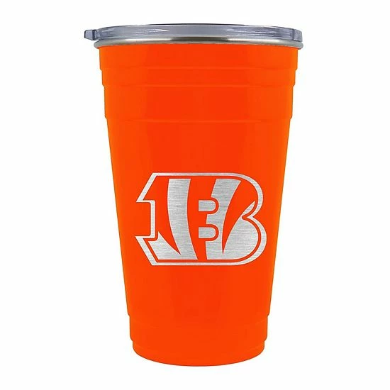 Cheapest ⭐ Unbranded Cincinnati Bengals Tailgater Travel Tumbler 🥰