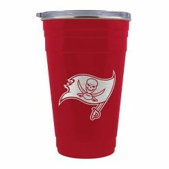 Budget 🤩 Unbranded Tampa Bay Buccaneers Tailgater Travel Tumbler ❤️