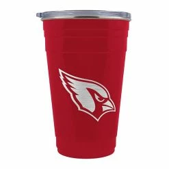Outlet ⌛ Unbranded Arizona Cardinals Tailgater Travel Tumbler 🌟