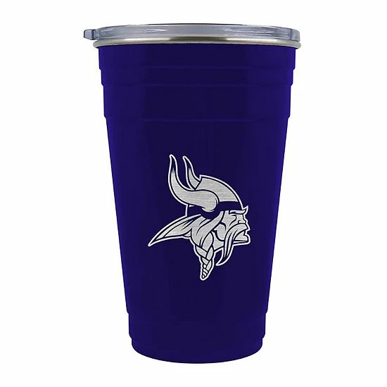 Cheap 🎉 Unbranded Minnesota Vikings Tailgater Travel Tumbler 👍