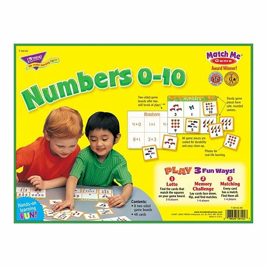 Cheap 👏 Unbranded Numbers 0-10 Match Me Games 🔥 - Image 3
