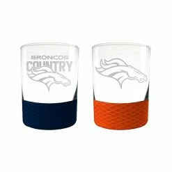 Outlet 🥰 Unbranded Denver Broncos Commissioner Glass Set ✨