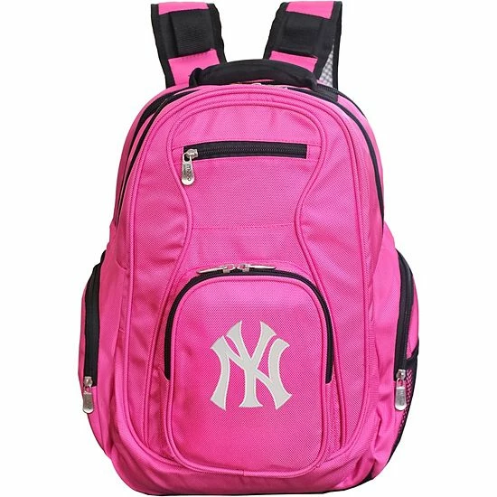 Cheapest ✨ Unbranded New York Yankees Premium Laptop 🎒 Backpack Ynk Pink ⭐