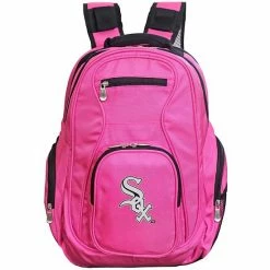 Cheap 👍 Unbranded Chicago White Sox Premium Laptop 🎒 Backpack Sox Gray ⌛