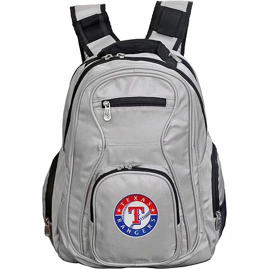 Brand new โ Unbranded Texas Rangers Premium Laptop ๐ Backpack Rgr Gray โ๏ธ - Image 3
