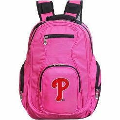 Promo 😉 Unbranded Philadelphia Phillies Premium Laptop 🎒 Backpack Phl Gray ⌛