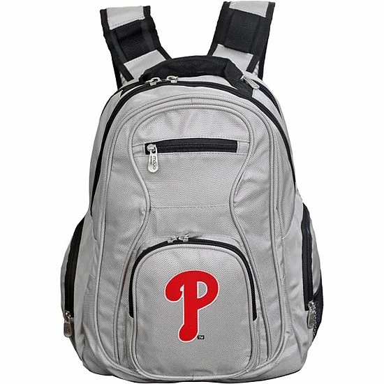 Promo ๐ Unbranded Philadelphia Phillies Premium Laptop ๐ Backpack Phl Gray โ - Image 3