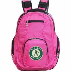 Brand new 🛒 Unbranded Oakland Athletics Premium Laptop 🎒 Backpack Oas Pink ✨