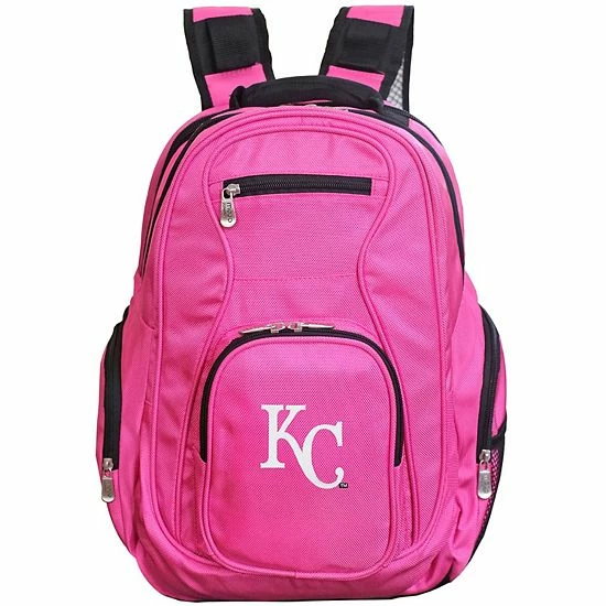 Deals 🛒 Unbranded Kansas City Royals Premium Laptop 🎒 Backpack Ryl Pink 👏 - Image 2