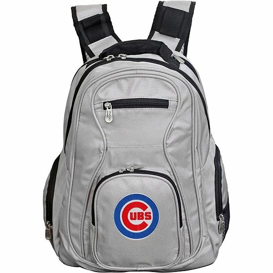 Cheapest ⌛ Unbranded Chicago Cubs Premium Laptop 🎒 Backpack Cub Pink 🔔 - Image 3