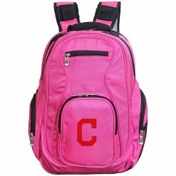 Outlet 🔥 Unbranded Cleveland Indians Premium Laptop 🎒 Backpack Idn Gray 😍