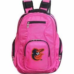 Buy 😍 Unbranded Baltimore Orioles Premium Laptop 🎒 Backpack Orl Pink 👏