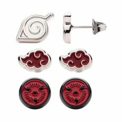 Best Pirce ❤️ Unbranded Naruto Shippuden Stud Earring Set 👏