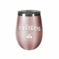 Budget ✨ Unbranded Boston Celtics 12 Oz. Rose Gold Wine Tumbler 😉