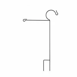 Buy 🧨 Unbranded Garden Flag Stand With Shepherd's Hook 🛒