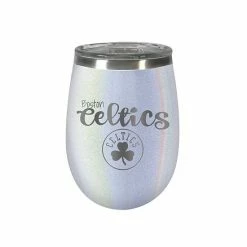 Hot Sale 🎁 Unbranded Boston Celtics 12 Oz. Opal Wine Tumbler ⌛