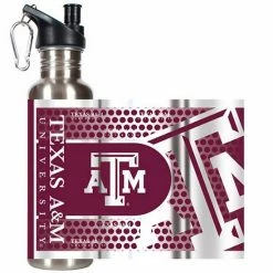 Best deal 👍 Unbranded Texas A&M Aggies Stainless Steel Water Bottle With Wrap 🛒