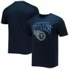 Promo 🛒 Unbranded Men's Junk Food Navy Tennessee Titans Bold Logo T-Shirt 🤩