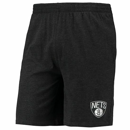Buy ๐ Unbranded Men's Concepts Sport Black/Gray Brooklyn Nets T-Shirt & Shorts Sleep Set โญ - Image 4