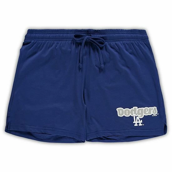 Cheapest ๐ Unbranded ๐ฉ Women's Concepts Sport Royal Los Angeles Dodgers Plus Size Cloud Tank Top & Shorts Sleep Set โค๏ธ - Image 4