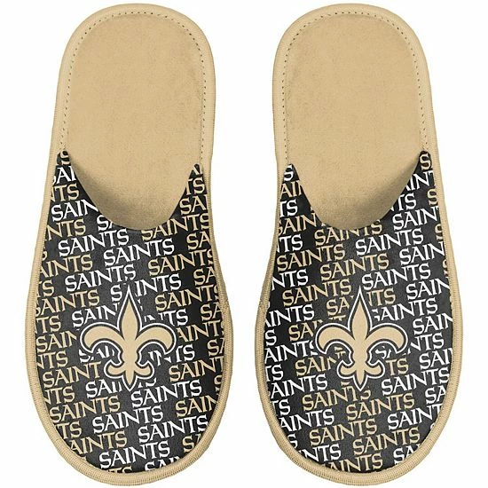Cheap 👍 Unbranded Youth FOCO New Orleans Saints Team Scuff Slippers 🥰