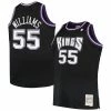 Buy 👏 Unbranded Men's Mitchell & Ness Jason Williams Black Sacramento Kings Big & Tall 2000-01 Hardwood Classics Swingman Jersey ⌛