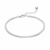Coupon 😉 Unbranded Sterling Silver Cubic Zirconia Tennis Bracelet 💯