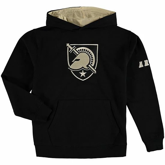 Cheap 😀 Unbranded Youth Black Army Black Knights Big Logo Pullover Hoodie 👍 - Image 2