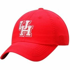 Cheapest 🔔 Unbranded Men's Top Of The World Red Houston Cougars Solid Crew Adjustable Hat ✨